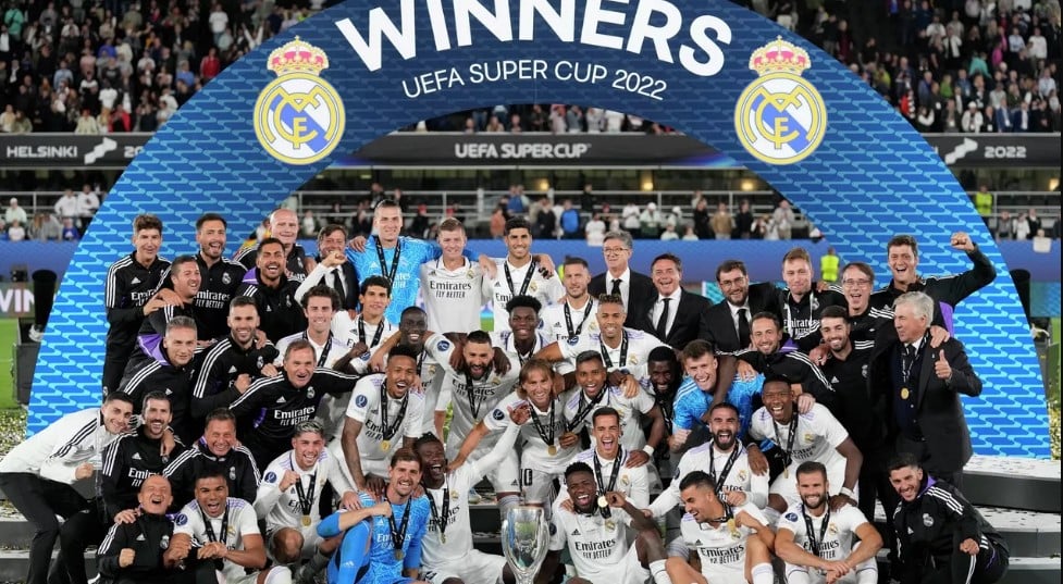 El Real Madrid gana la Supercopa de la UEFA y se convierte en el equipo más laureado