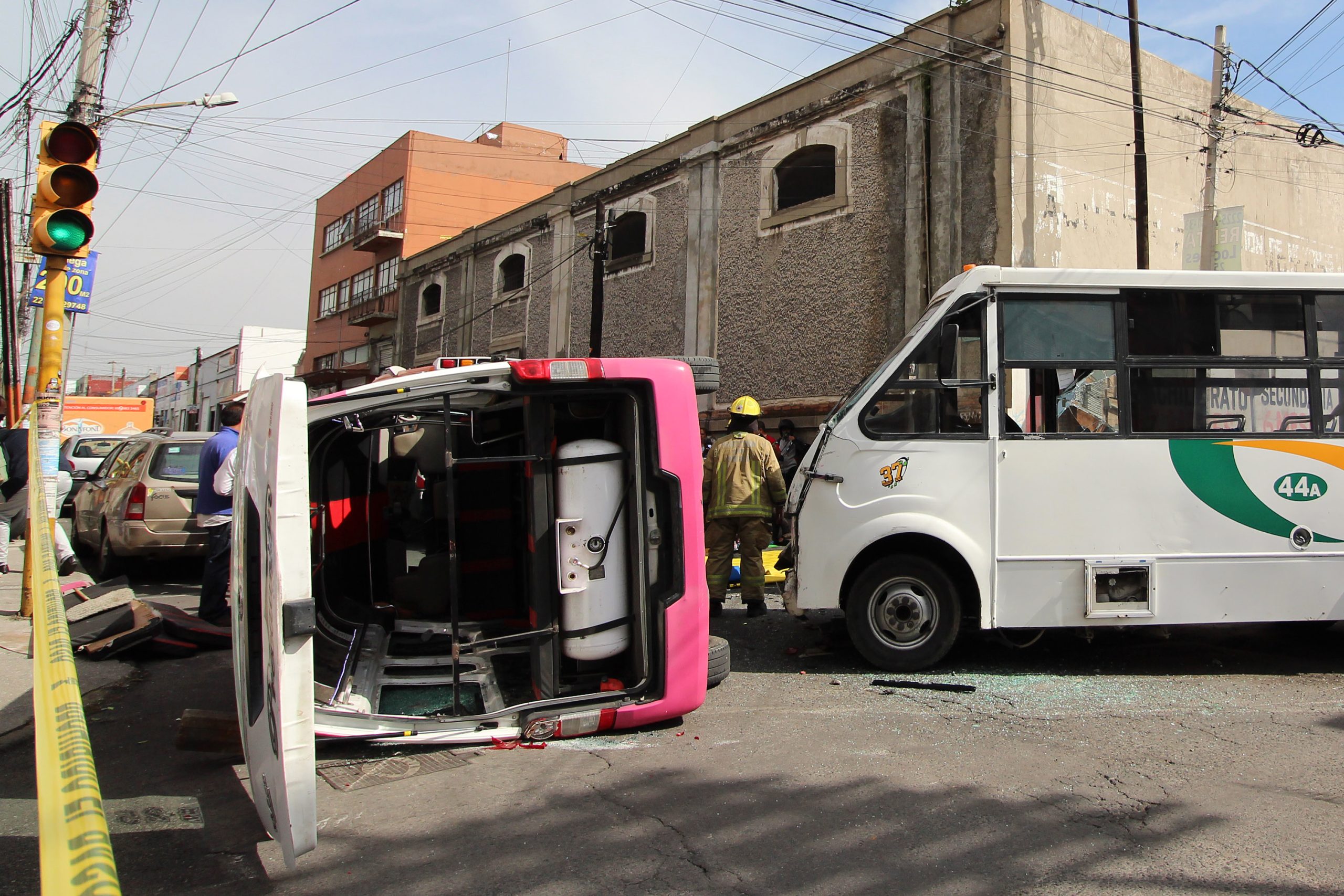 Más de 400 accidentes viales tuvo Puebla capital durante agosto