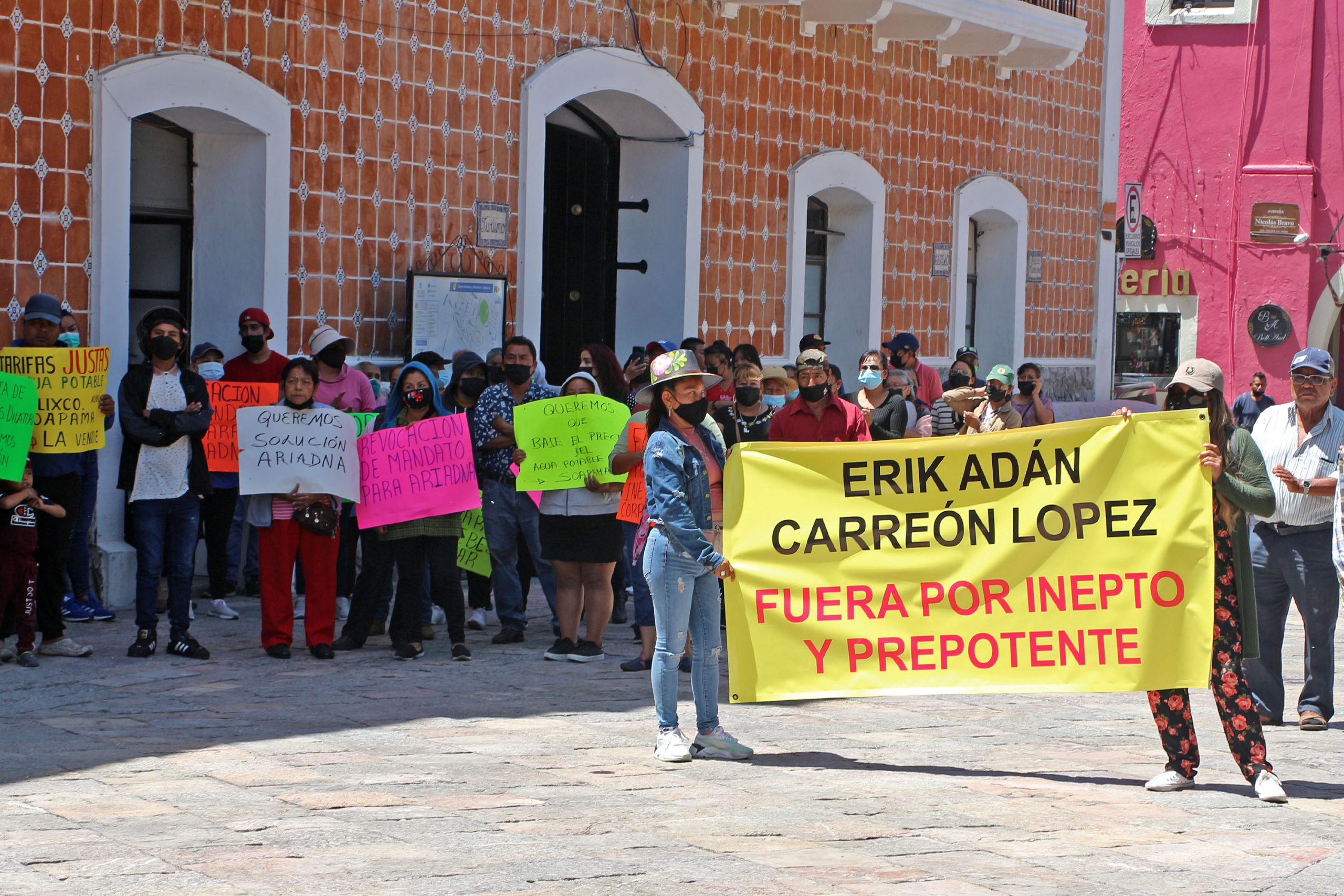 Acusan vendedores de Atlixco al Ayuntamiento de impedir su instalación en Santa Rita