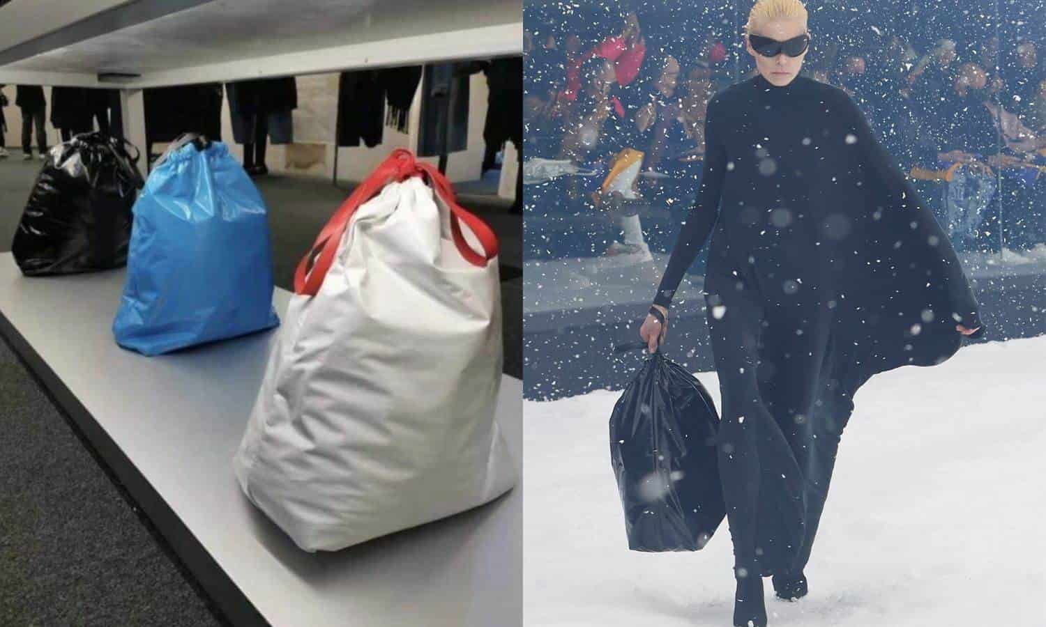 Balenciaga vende bolsa de basura en más de 36 mil pesos