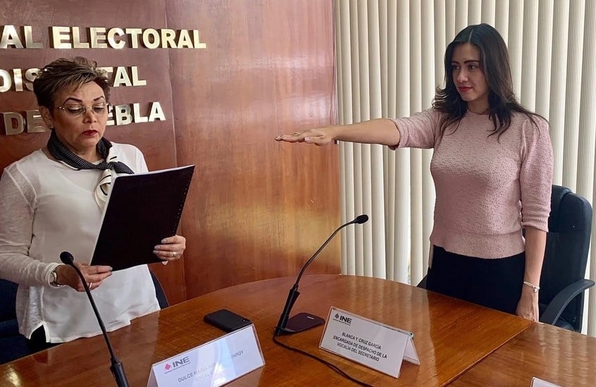 Confirma el INE que Blanca Cruz García será su nueva presidenta
