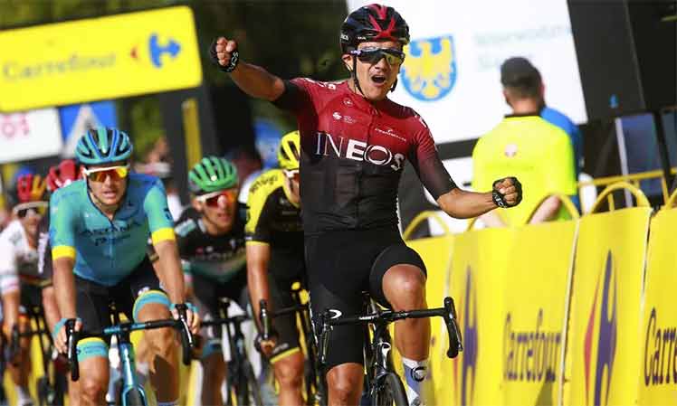 Ciclista ecuatoriano Carapaz intentará subir en Vuelta a Polonia