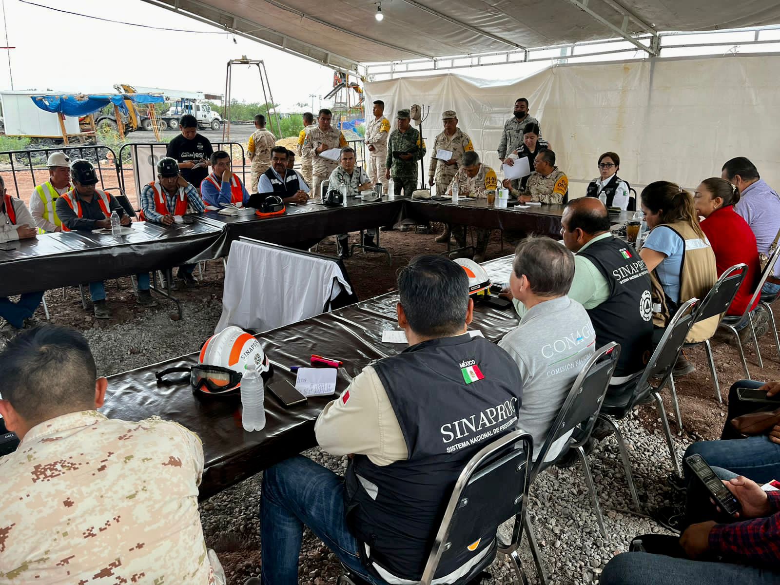 Realizan trabajos de rescate en ‘El Pinabete’ con ayuda de dron