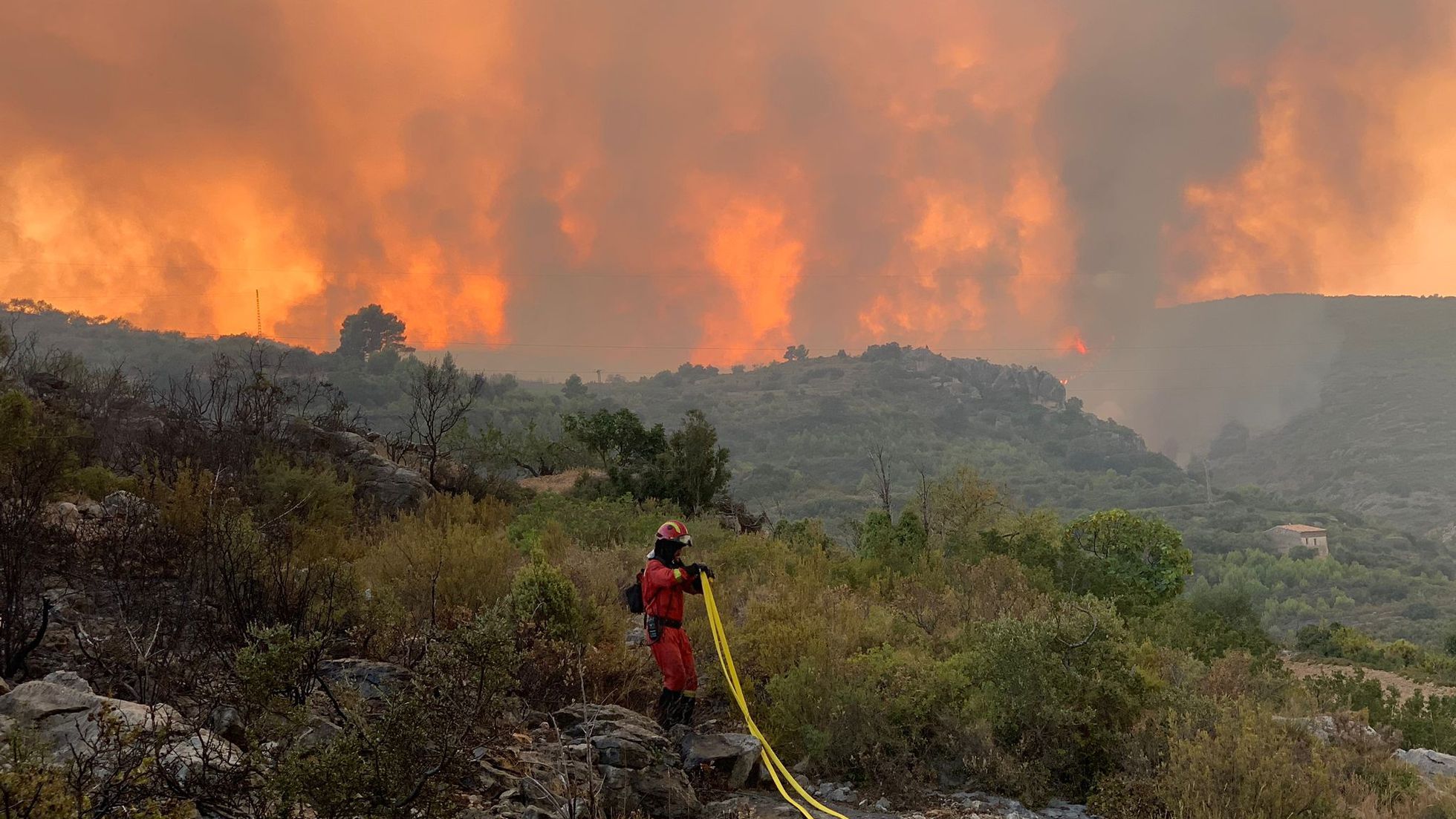 España declara «zona catastrófica» los territorios afectados por incendios