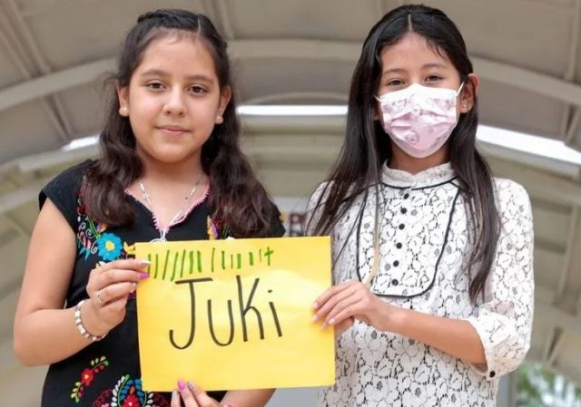 ¡Nombran «Juki» a cría de venados en Casa Puebla!