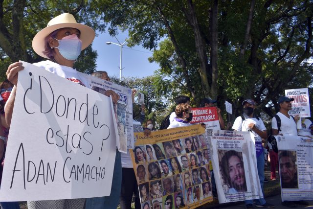 Colectivo ‘Voz de los Desaparecidos’ sale a exigir justicia 
