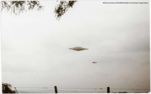 Revelan la mejor foto de un OVNI; estuvo oculta por más de 30 años
