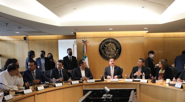 Mier encabeza Junta de Coordinación en la Cámara de Diputados