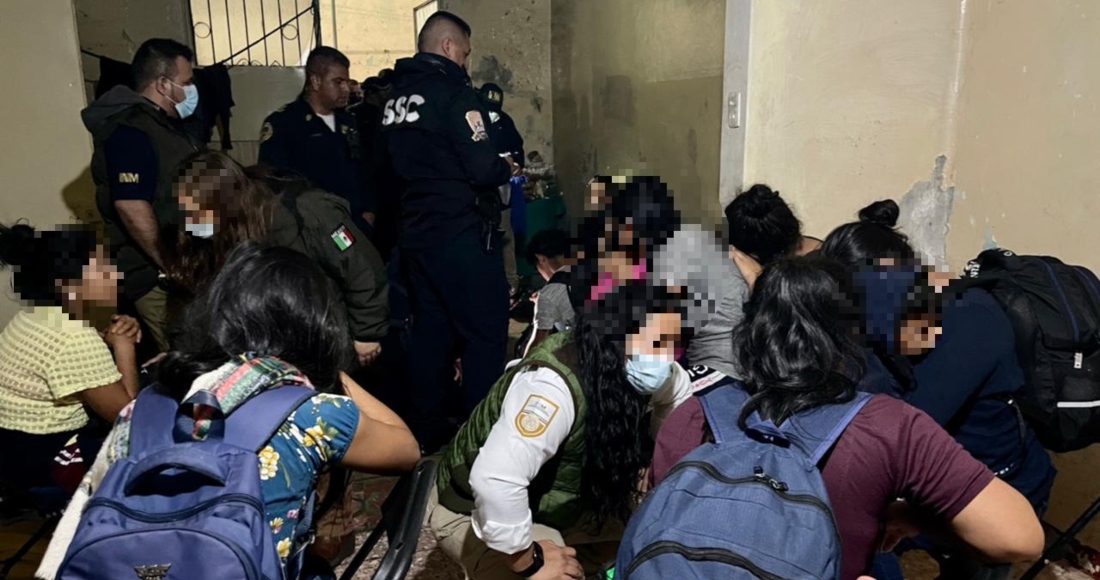 INM asegura a 22 migrantes guatemaltecos secuestrados en CDMX