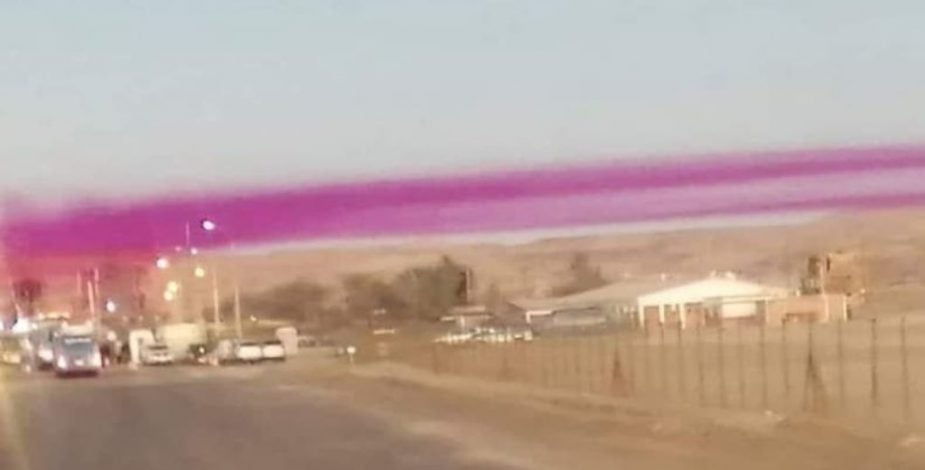 Aparición de nube púrpura en Pozo Almonte: Sernageomin suspendió temporalmente operaciones de planta química Cala-Cala