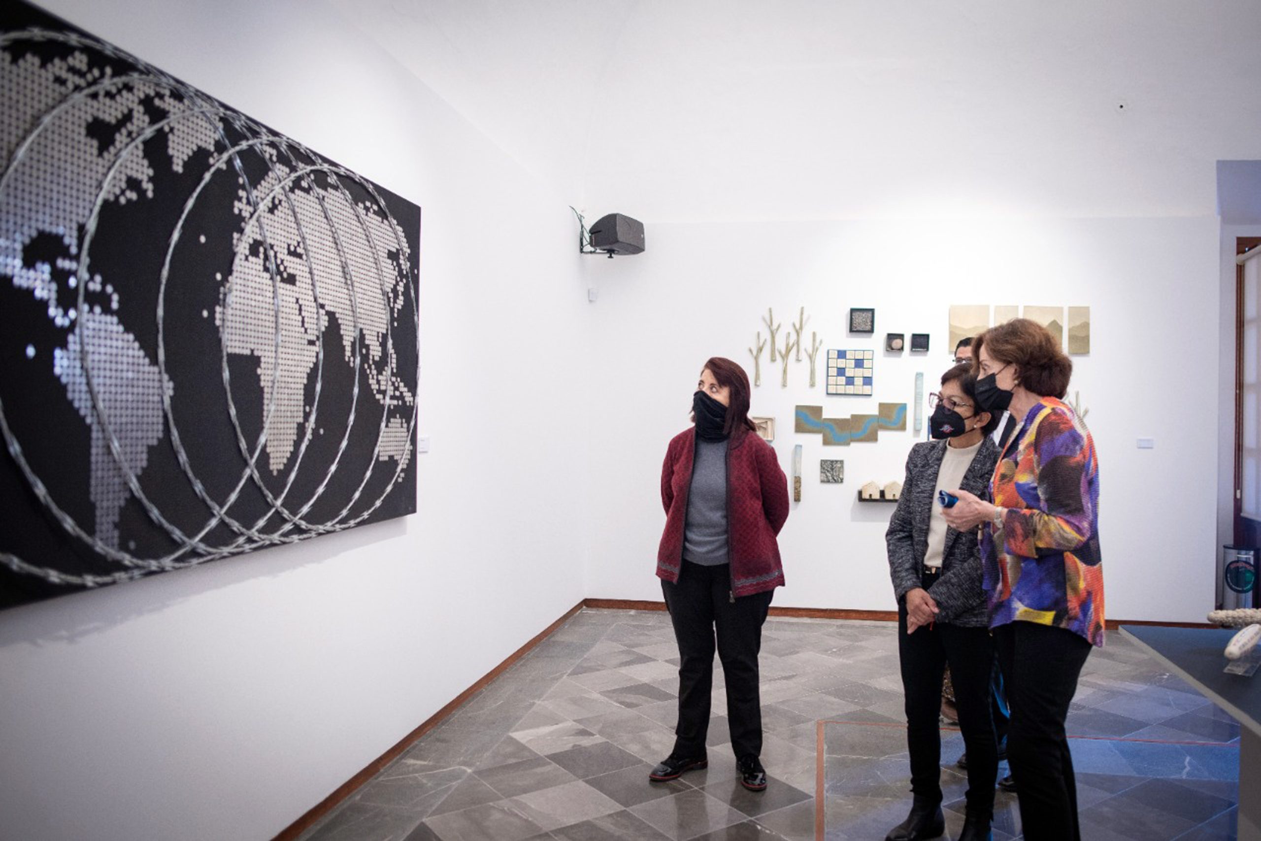 Museo el Carolino exhibe obras de la artista Gloria Carrasco