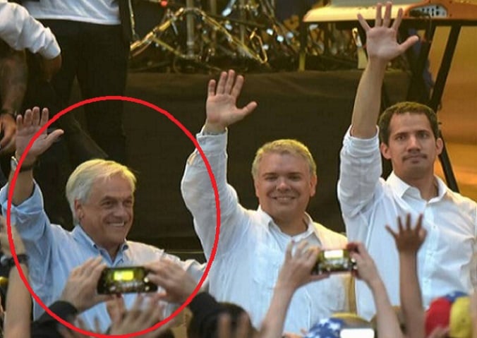 Piñera es señalado como responsable del ingreso de bandas criminales internacionales como el Tren de Aragua