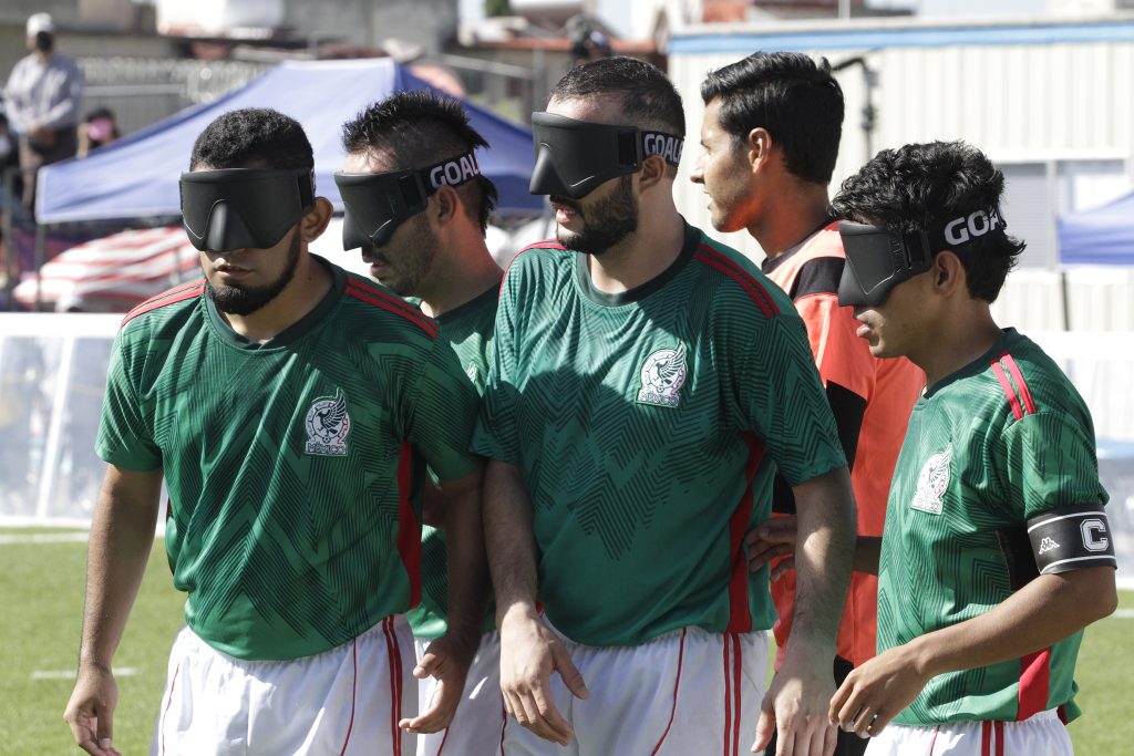 Futbolistas ciegos