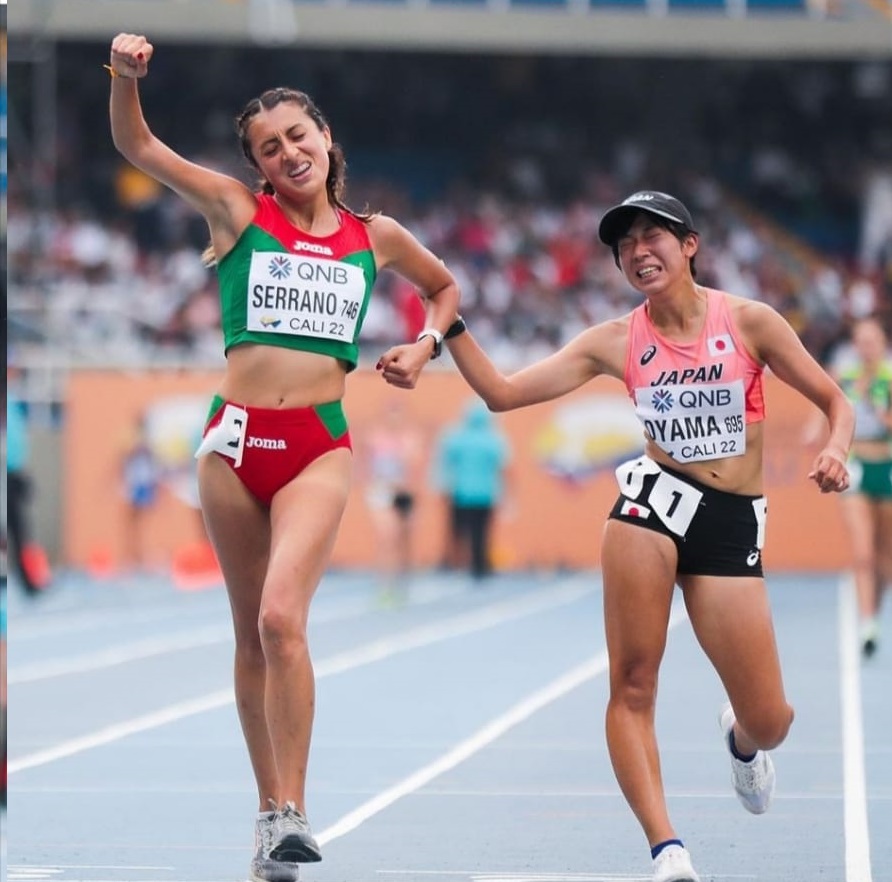 La atleta mexicana Karla Ximena Serrano consigue oro en Mundial de Atletismo