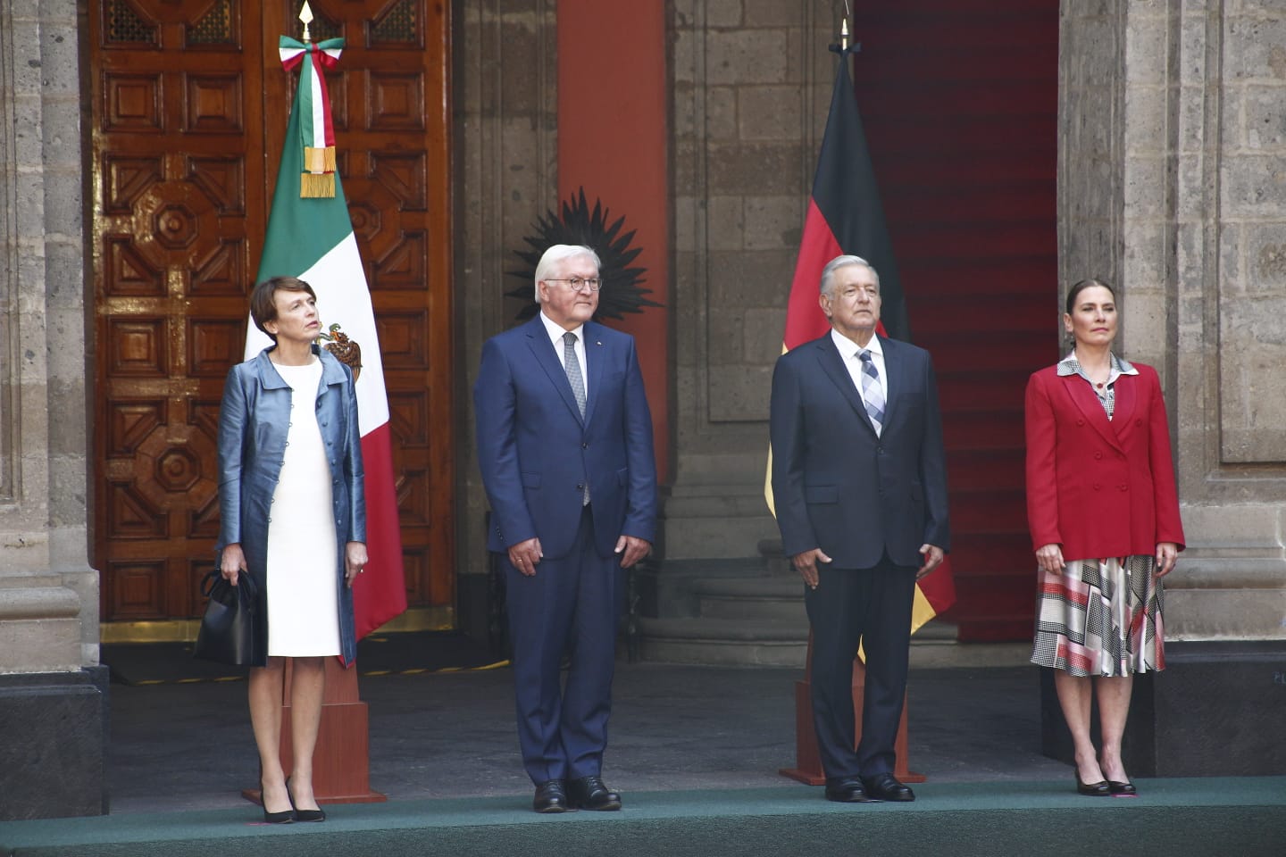 México recibe al presidente de Alemania, Frank-Walter Steinmeir