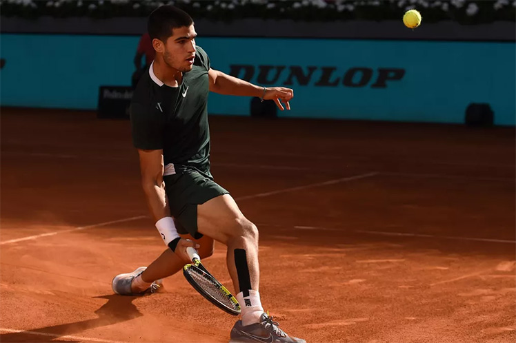 Tenista español Alcaraz por el pase a las semifinales en Abierto de EE.UU.