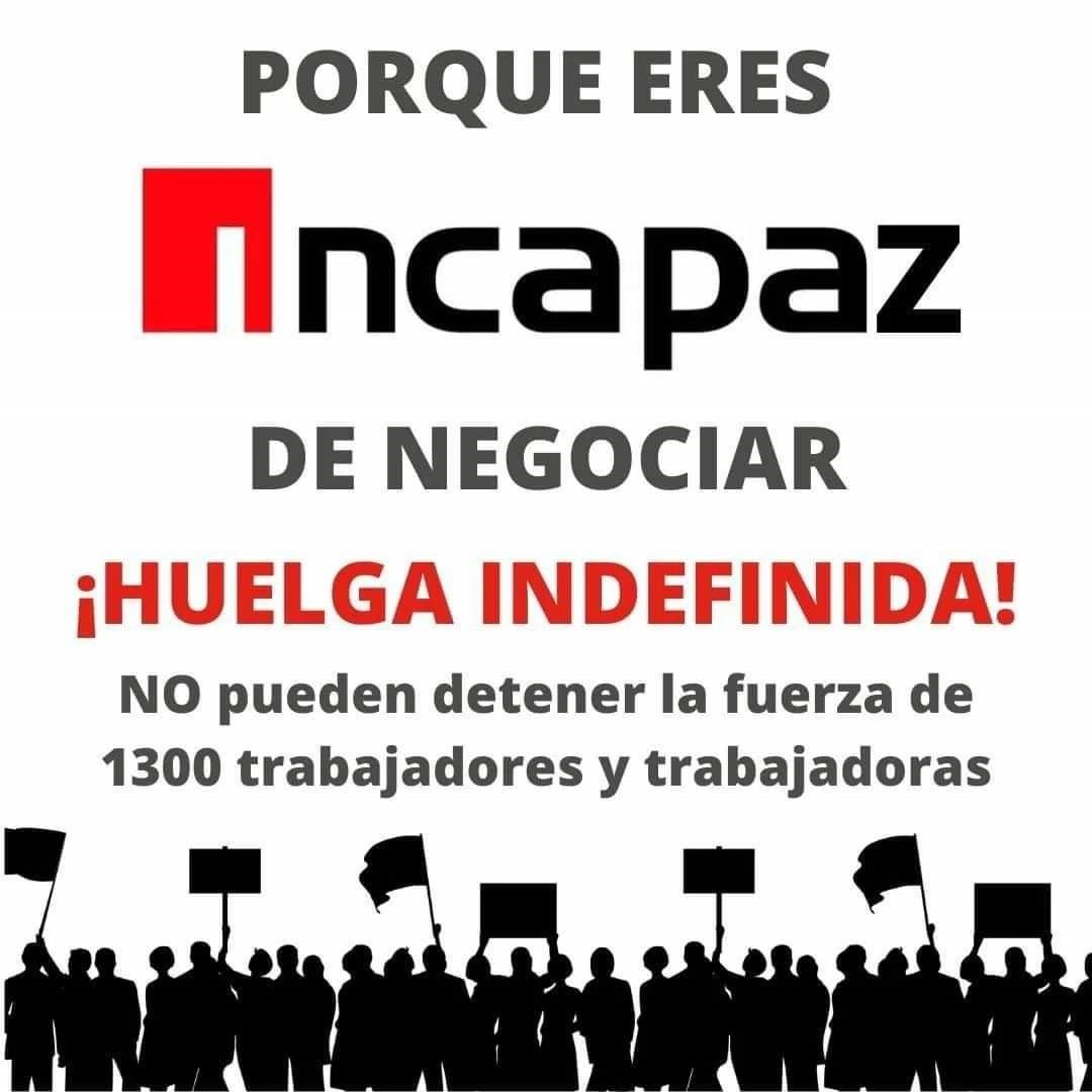 Incapaz de negociar: Funcionarios y estudiantes de Inacap en huelga a nivel nacional se levantan por segundo día consecutivo