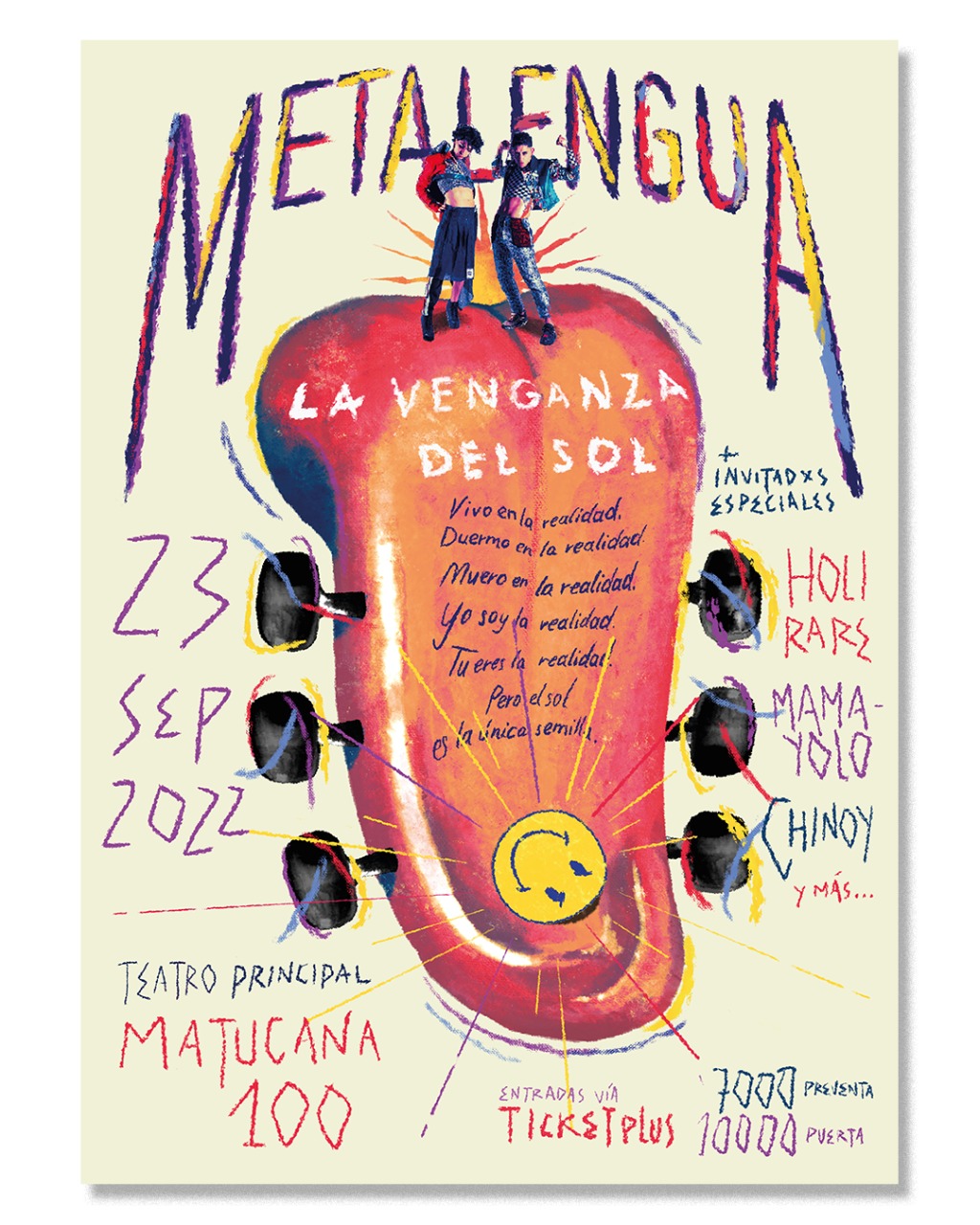 Metalengua: Música, estrellas y poesía en la escena musical chilena