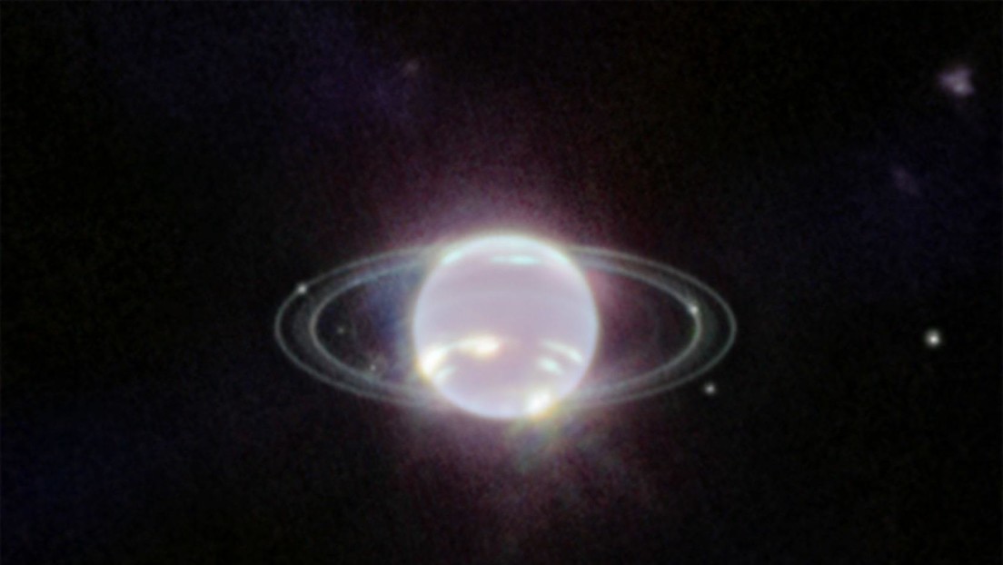 James Webb captura por primera vez en más de 30 años una imagen nítida de los anillos de Neptuno