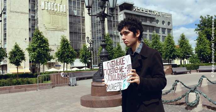 Activistas ejercen primera demanda climática contra el gobierno ruso