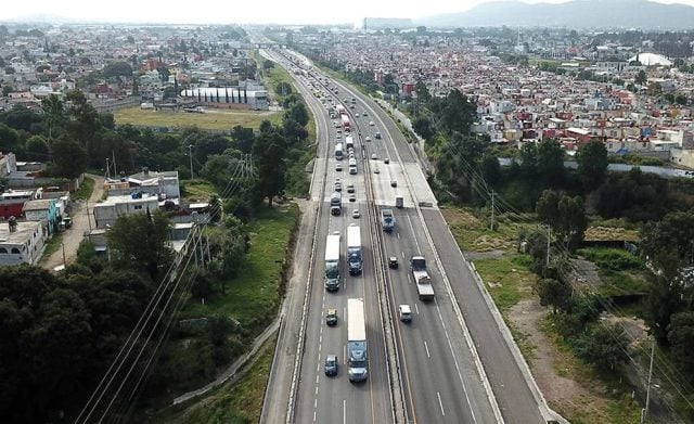 Reabren la México-Puebla luego de cierre por fuga de gas