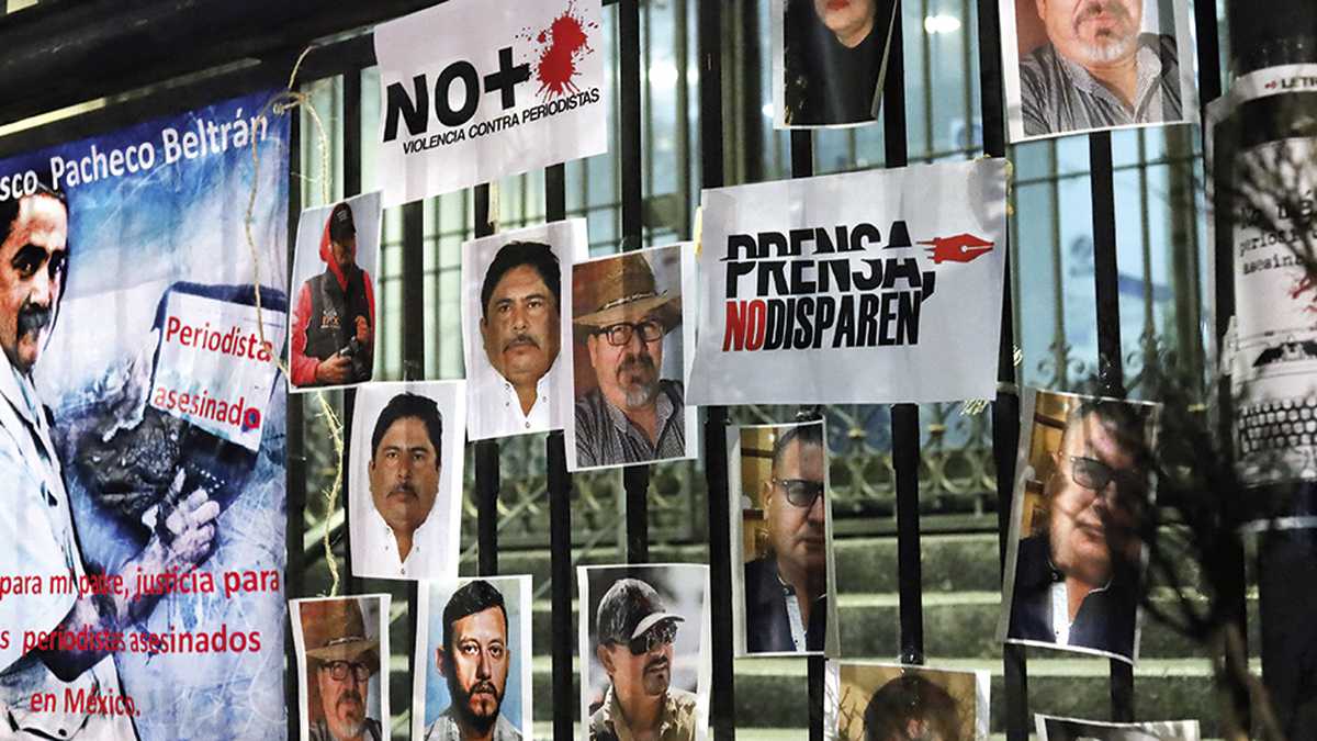 Día Internacional del Periodista: documentan 156 comunicadores asesinados en México desde el año 2000