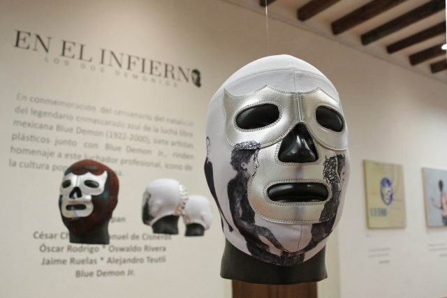 Museo de BUAP exhibirá obras de Blue Demon Jr