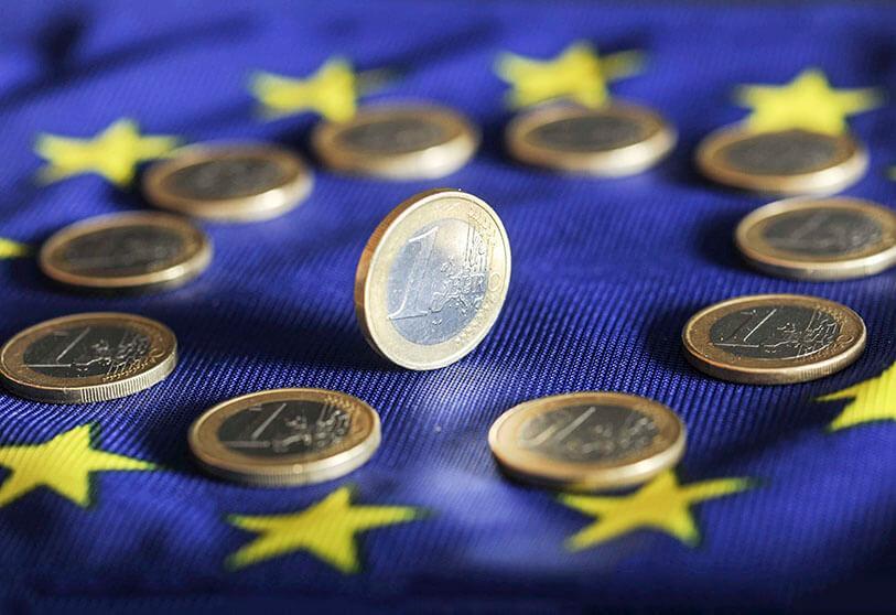 Registra valor del euro mayor caída en 20 años
