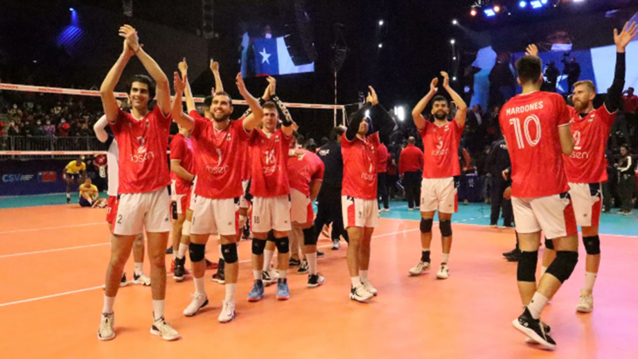 Selección chilena de Voleibol se coronan como campeones sudamericanos