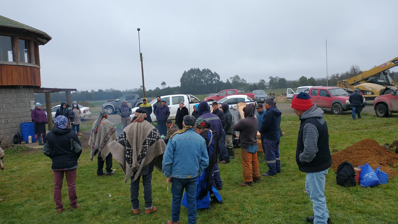 Comunidades mapuche y Sindicato de Trabajadores Chilterra anuncia ocupación productiva de predio