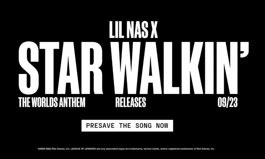 Lil Nas X-ecutive: El popular músico se proclama presidente de League of Legends y cantará el himno del campeonato 2022