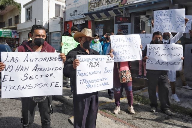 Transportistas demandan aumento al pasaje; STM rechaza su petición 