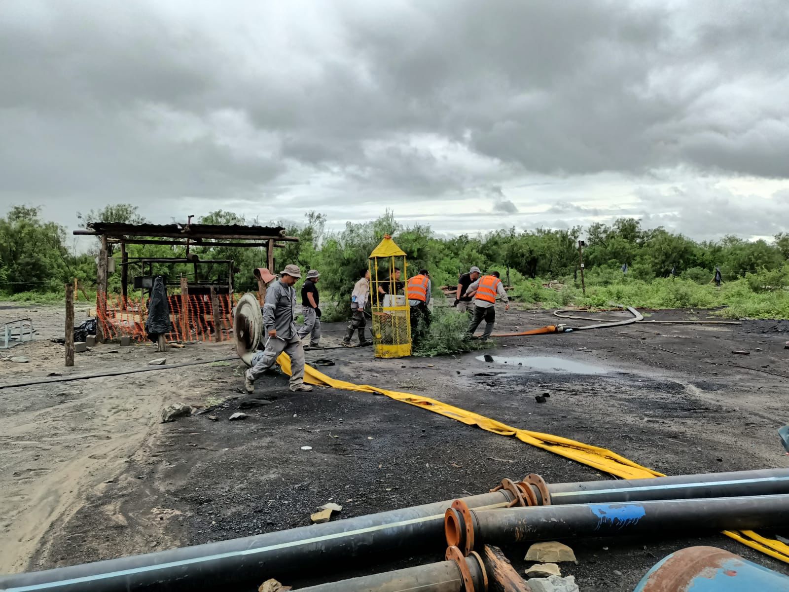 Protección Civil comienza nueva etapa de rescate minero en Coahuila
