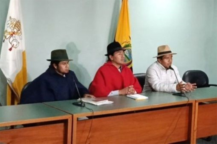La iglesia de Ecuador se retira de diálogos entre indígenas y gobierno