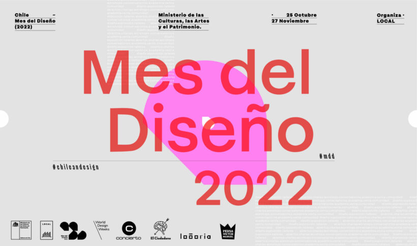 Con una entretenida programación este fin de semana todo Chile está invitado al Mesdel Diseño 2022