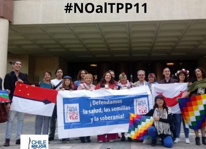 Día clave del TPP 11 en el Congreso: Organizaciones insisten al presidente Boric que lo retire