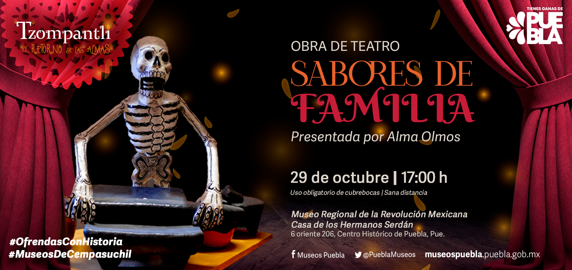 Disfruta del «Día de Muertos» en la «Noche de Museos»