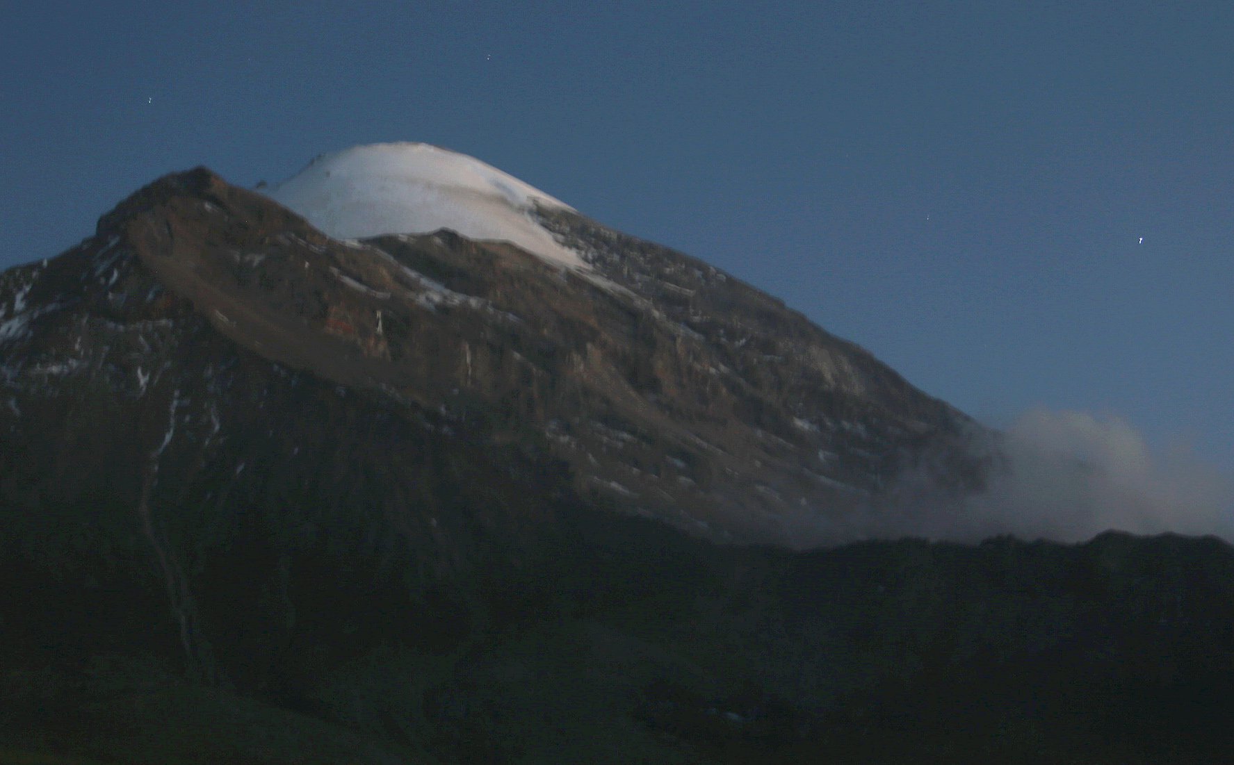 Continúa búsqueda de alpinistas desaparecidos en el Pico de Orizaba