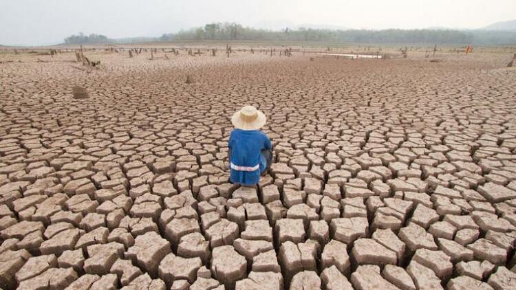 Jóvenes de países afectados por el calentamiento global exigen justicia climática