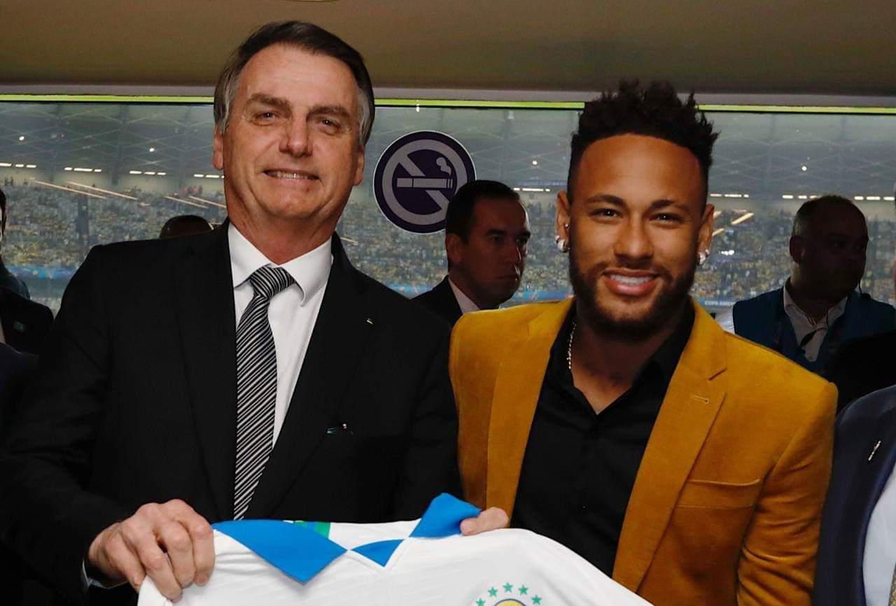 Neymar revela las razones de su respaldo a Bolsonaro: el mandatario brasileño lo apoyó cuando fue denunciado por violación