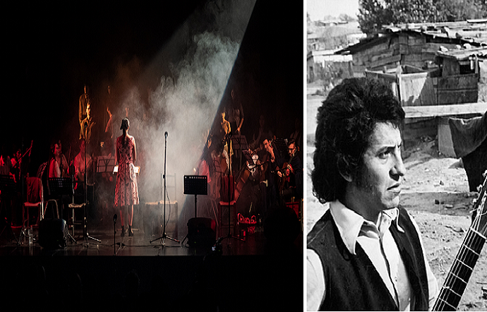 Concierto de música y teatro en homenaje a Víctor Jara fue el inicio del Foro de las Artes 2022