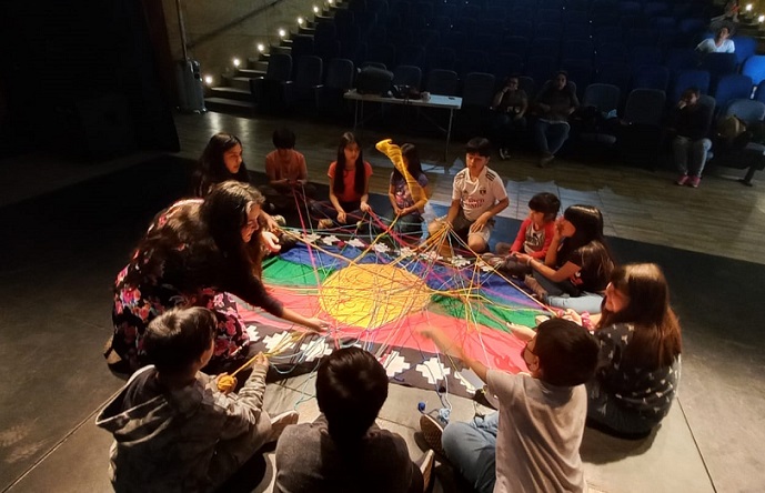 Niños y niñas mapuche promueven el mapudungun a través del canto: Se presentan en Centro Cultural Padre Hurtado el martes 11 de octubre