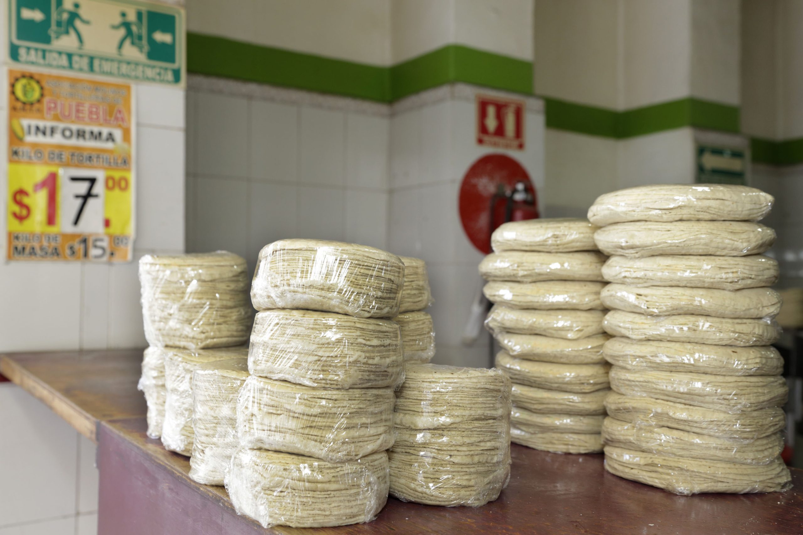 ¿Sabes cuánto cuesta el kilo de tortillas en Puebla?