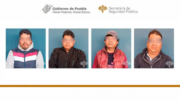 Policía estatal captura a asaltantes de transporte de carga