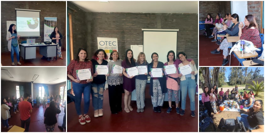 Exitoso cierre de taller de adaptación al Cambio Climático de Fundación Ecosur en San Bernardo