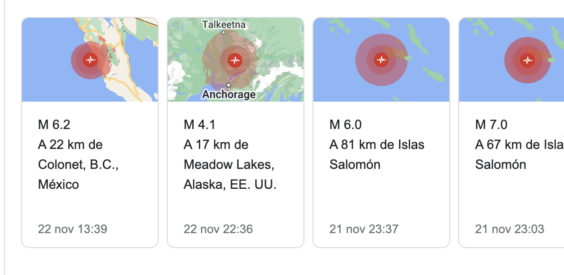Terremotos en distintas partes del Mundo en medio de tormenta solar