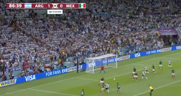 Enzo Fernández se manda golazo y pone el 2 a 0 de Argentina sobre México