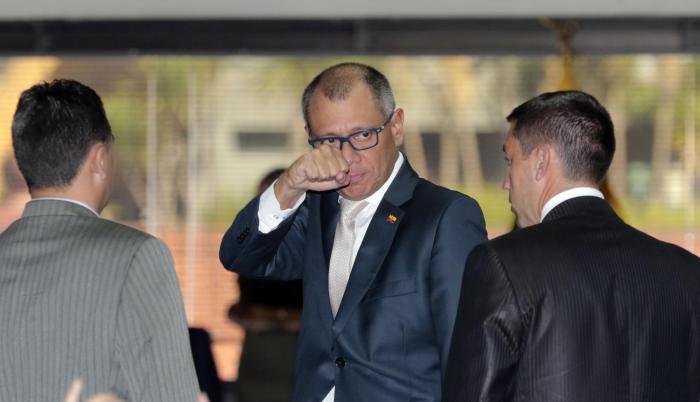 Ecuador: el exvicepresidente Jorge Glas queda en libertad con medidas cautelares