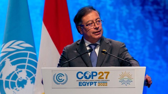Gustavo Petro en la COP27: «El mercado y la acumulación de capital no son el mecanismo para superar la crisis climática»