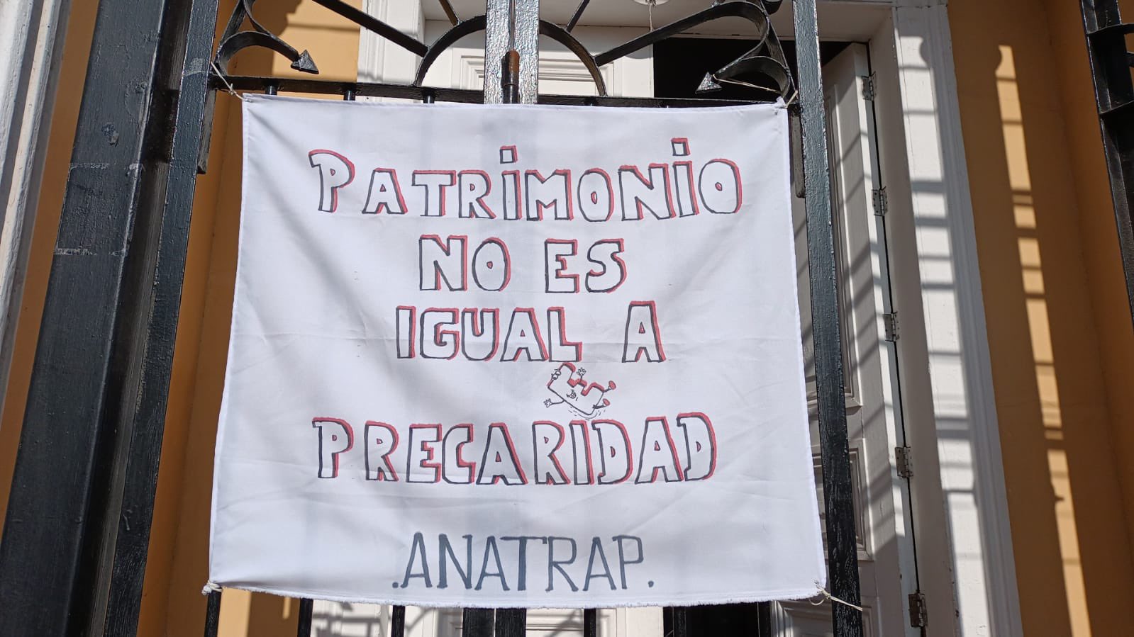 Servicio Nacional del Patrimonio Cultural en paro: Trabajadores exigen que Gobierno cumpla acuerdo marco firmado en julio